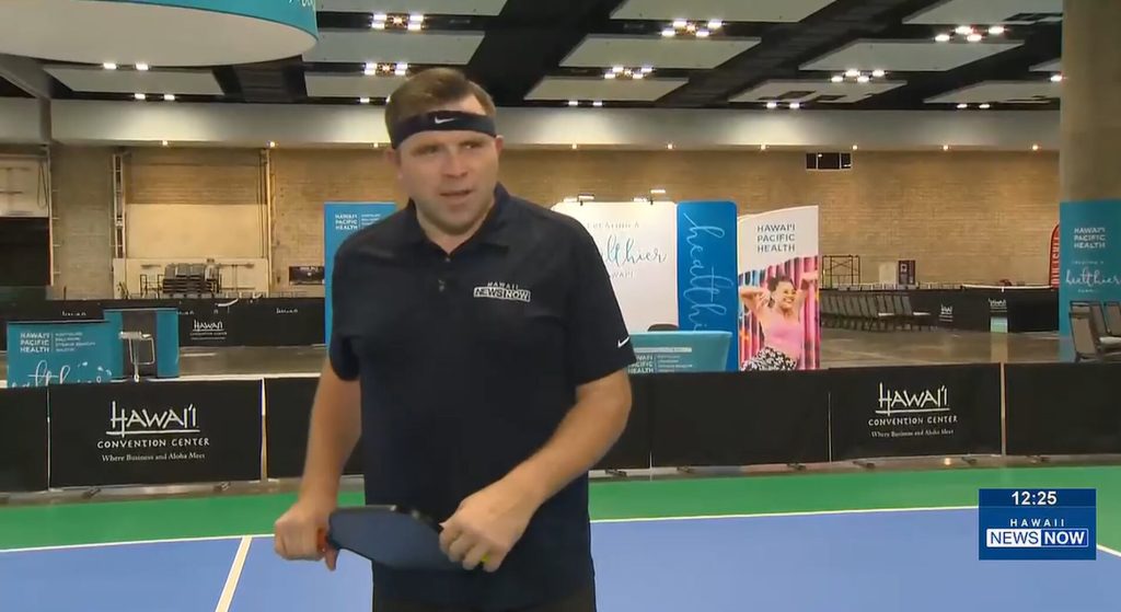 Pickleball tournament brings 800 players to Hawaii Convention Center